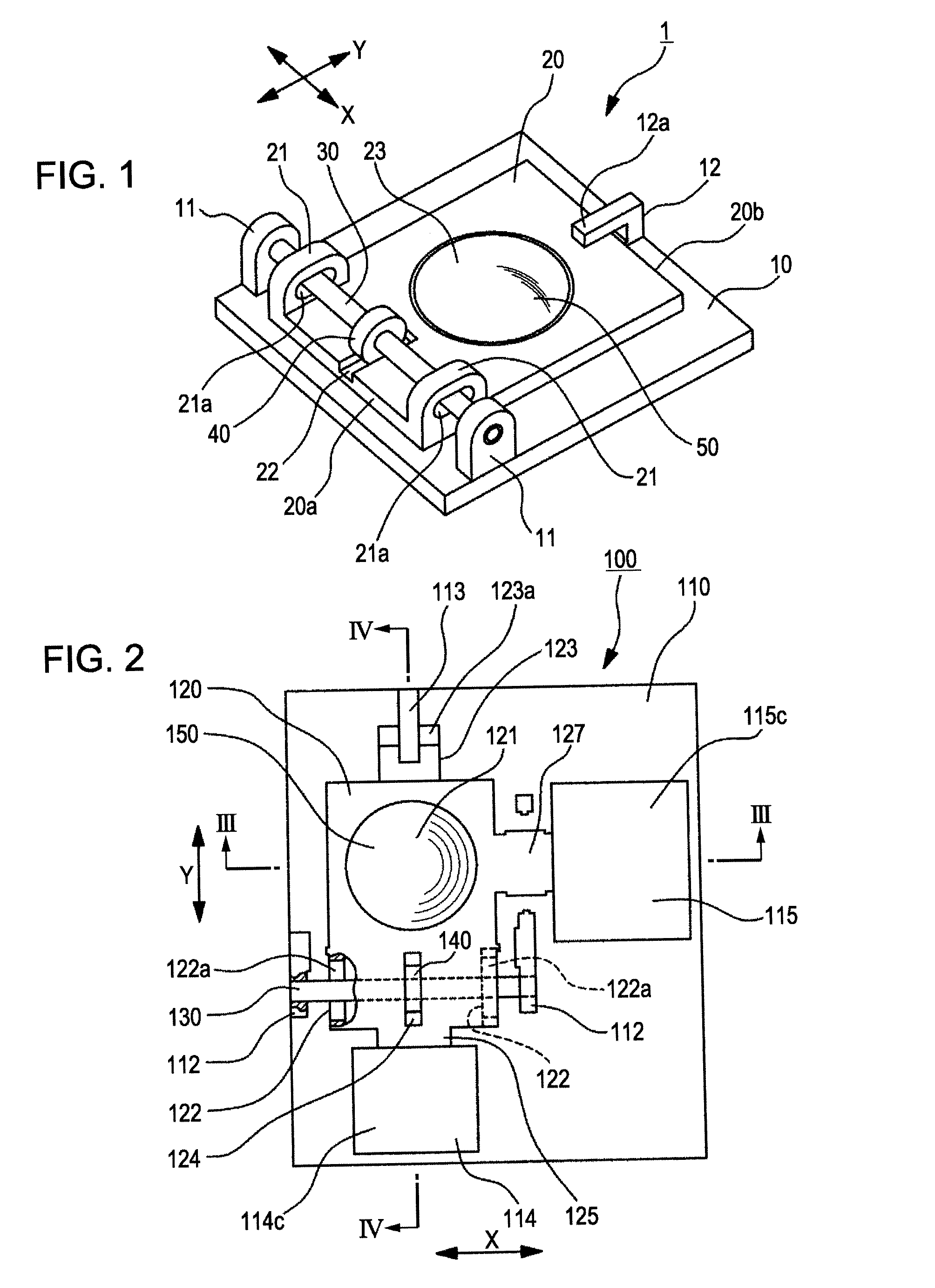 Image stabilization mechanism and image pickup apparatus