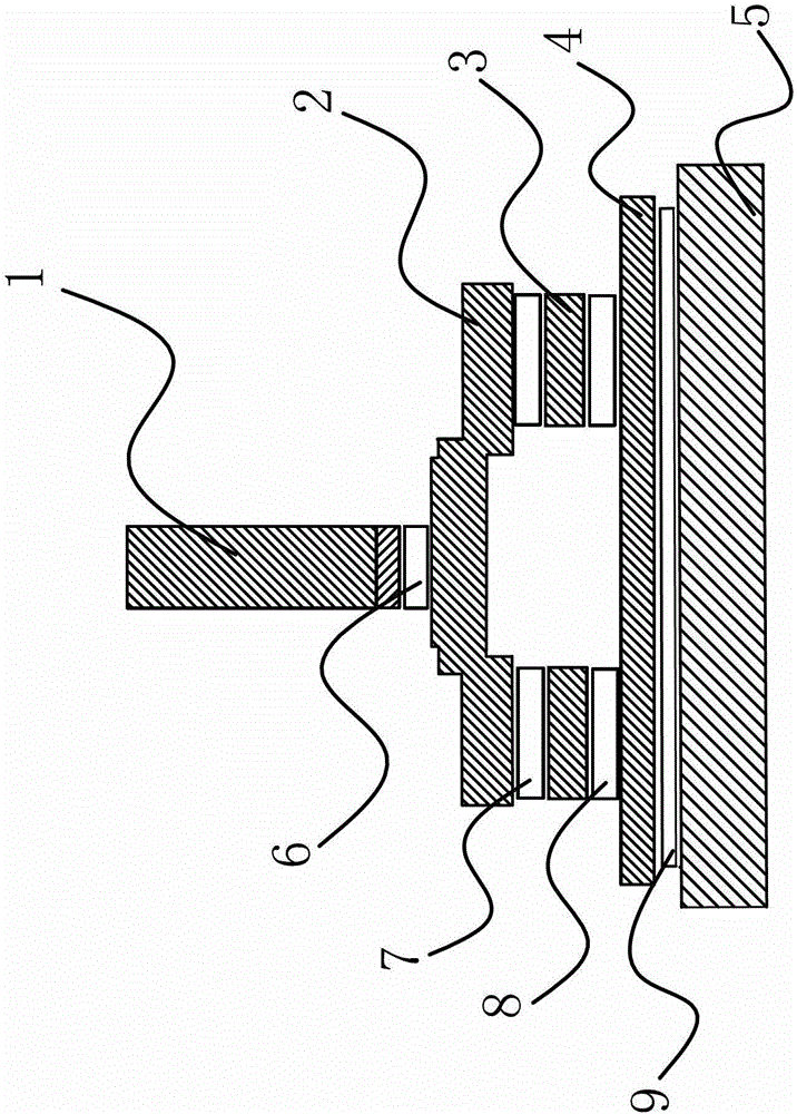 A flip-chip process of power semiconductor modules before welding