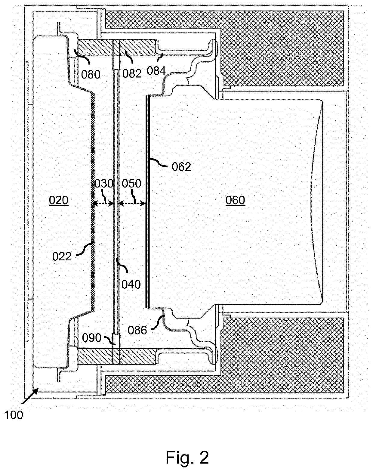 Image intensifier for night vision device