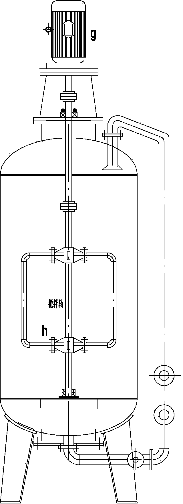 Automatic vortex-type filtering device