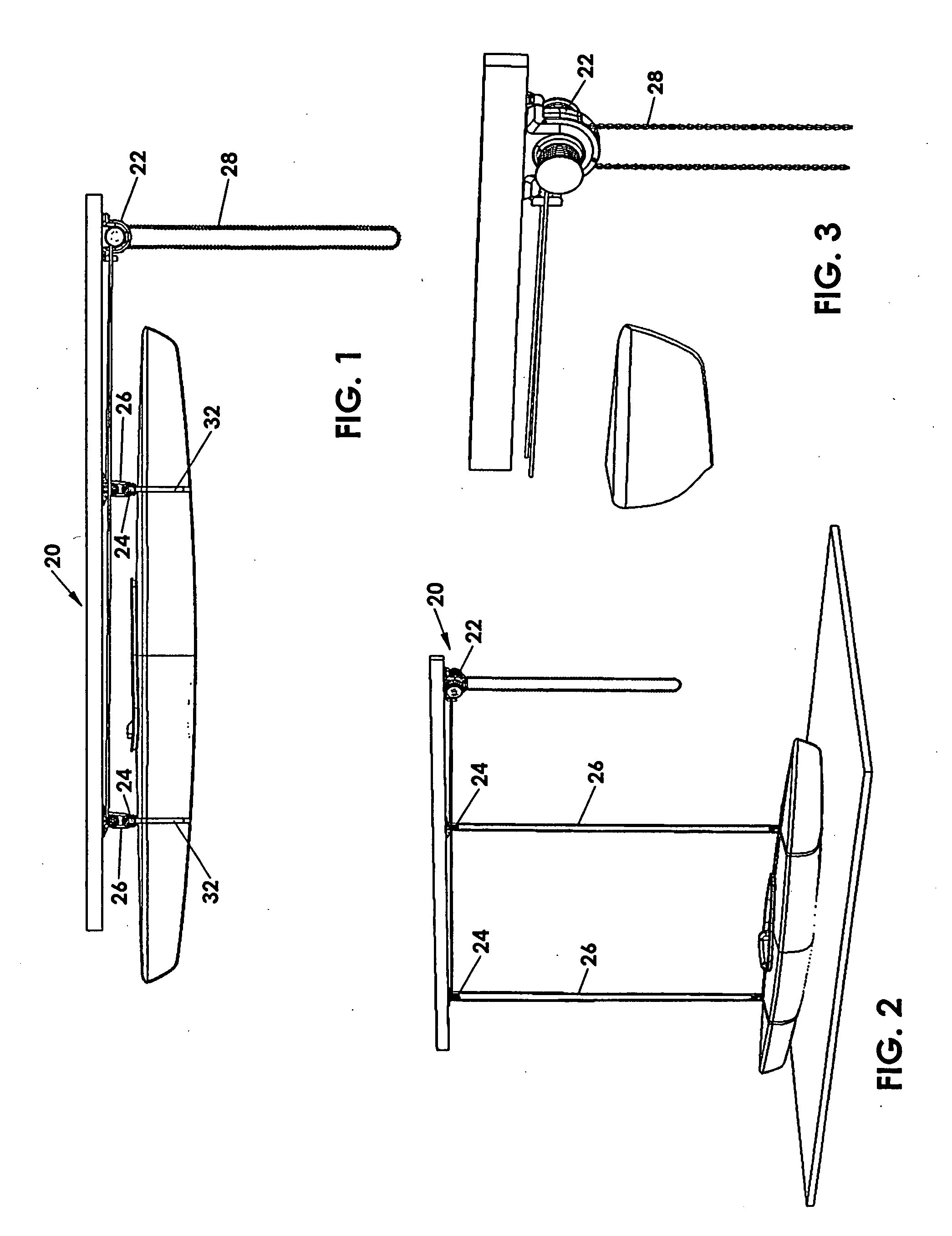 Ratcheted lift mechanism