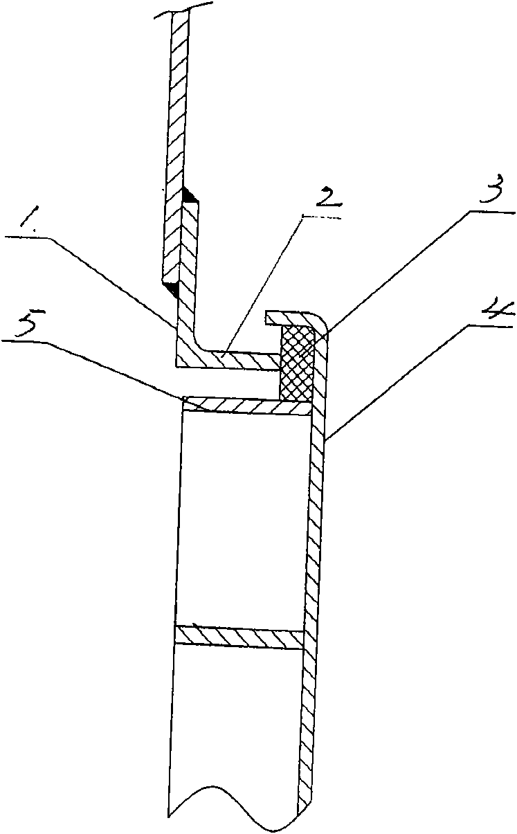 Hinged pressure-proof water tight door