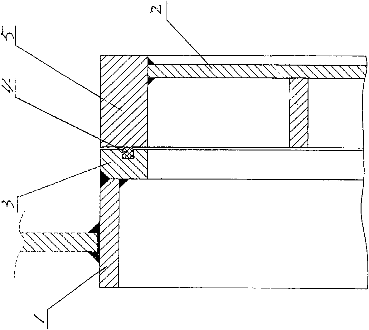 Hinged pressure-proof water tight door