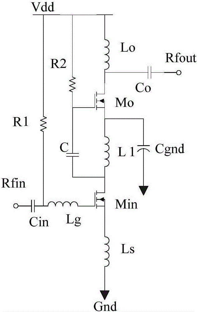 Low-noise amplifier and radio frequency terminal