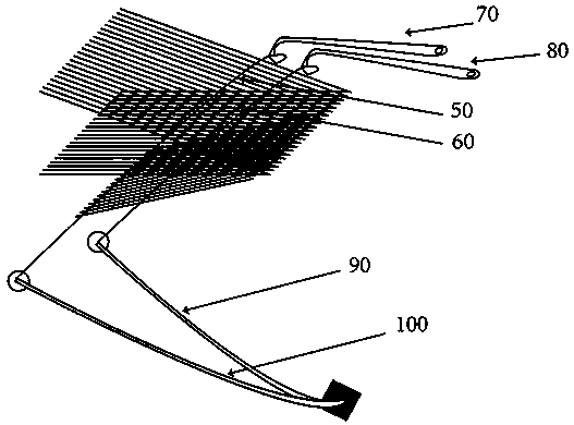 Dual-layer eyelet lace and weaving technology thereof