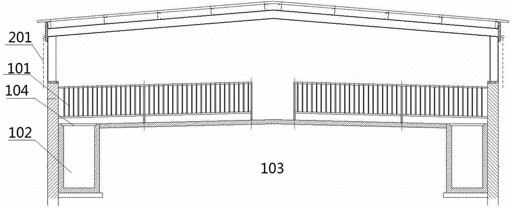 Clean pig farm with controllable environment and operation method of clean pig farm