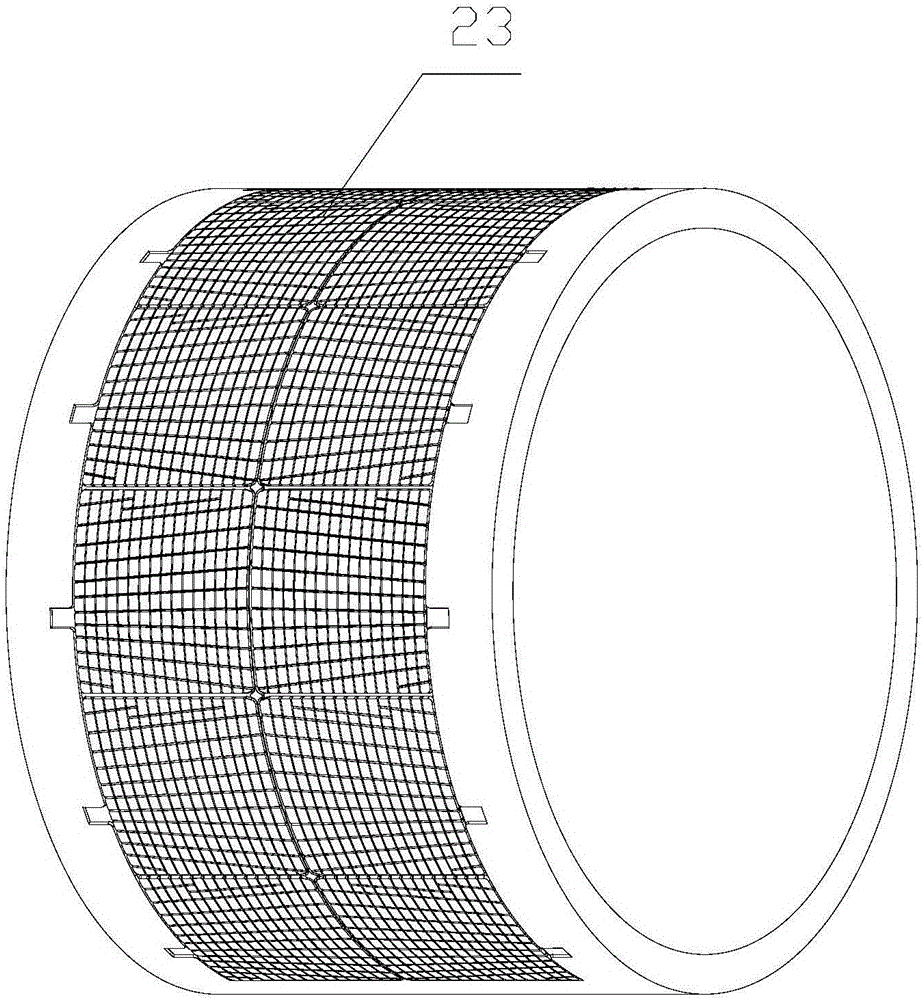 Production line for continuously casting and fragmenting storage battery plate grid