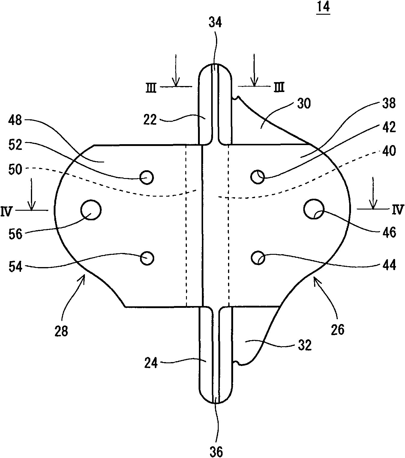 Dropping type float with balance arm function