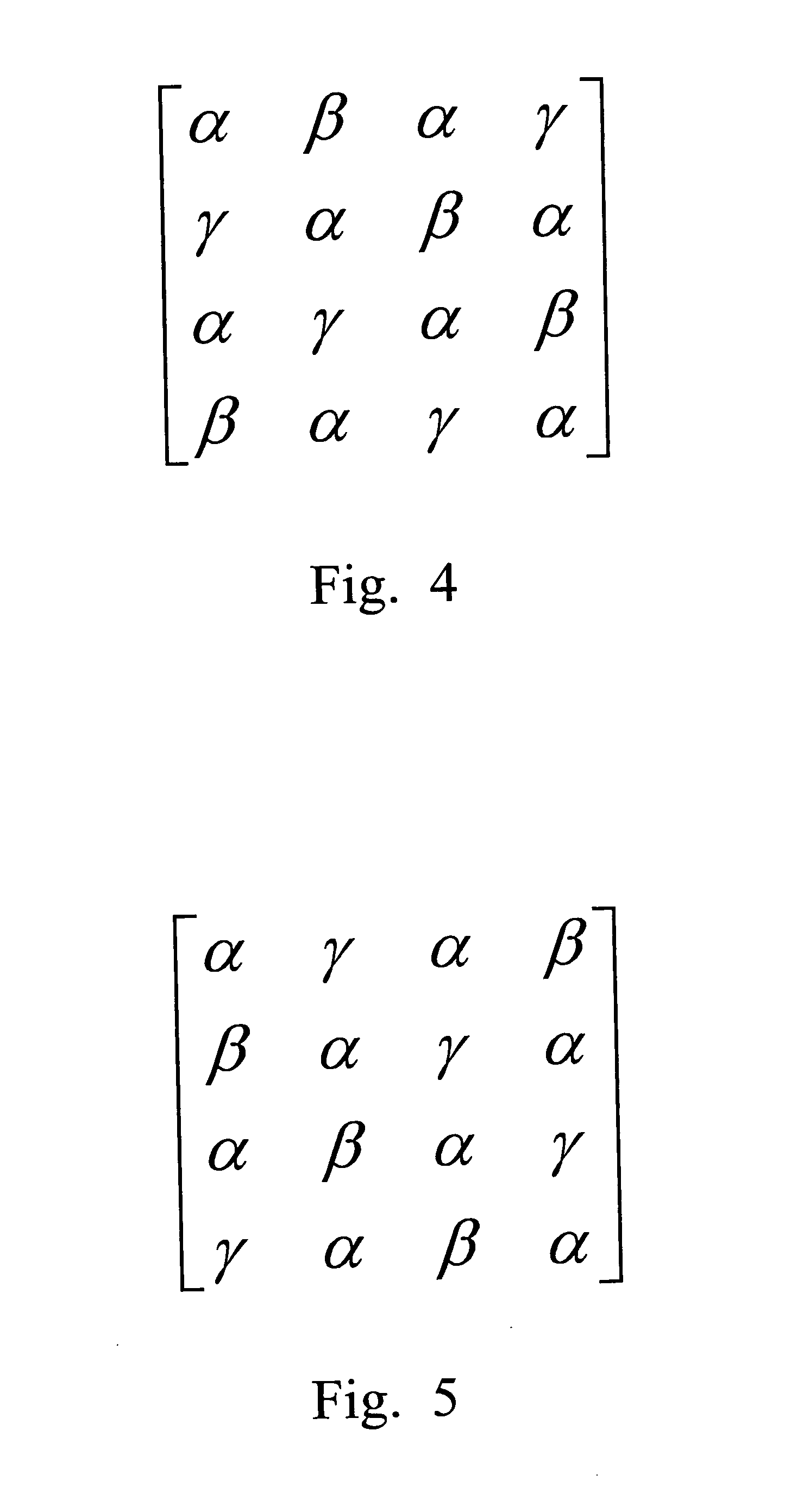 Arrangement matrix of primary color LEDs