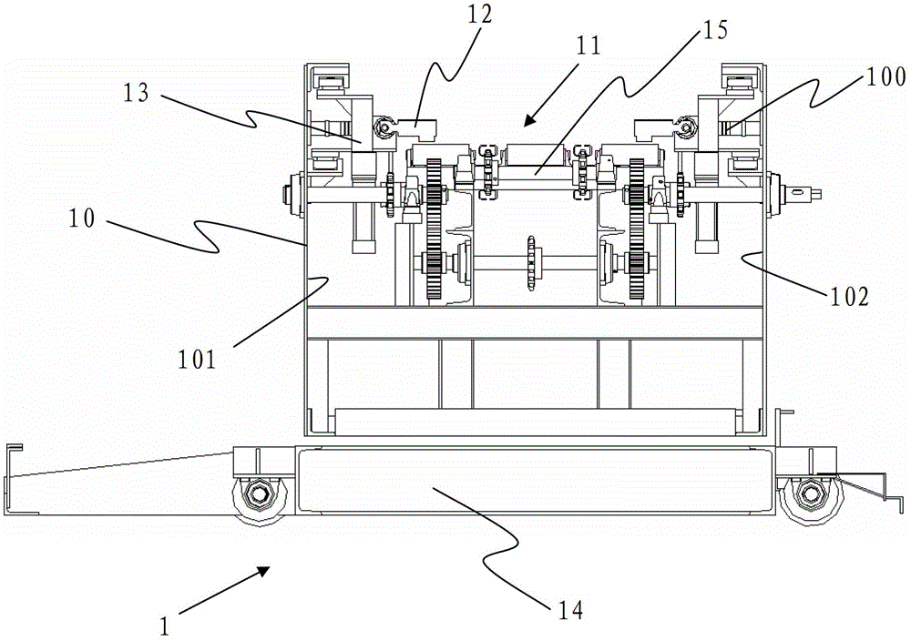 Bi-directional skip car