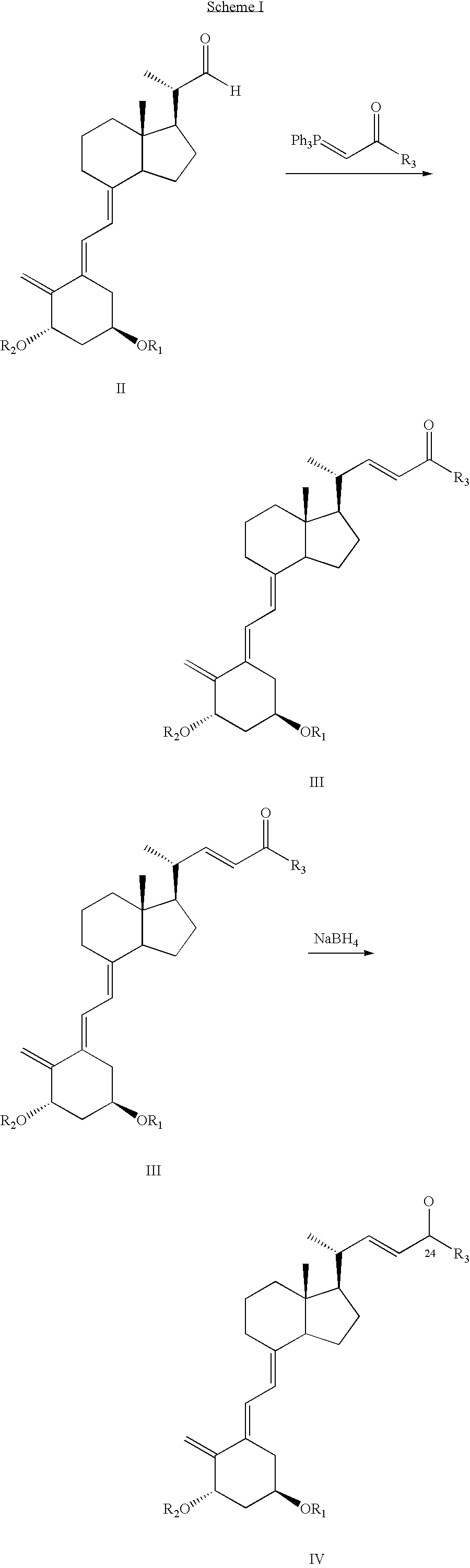 Epimerization of analogs of vitamin D