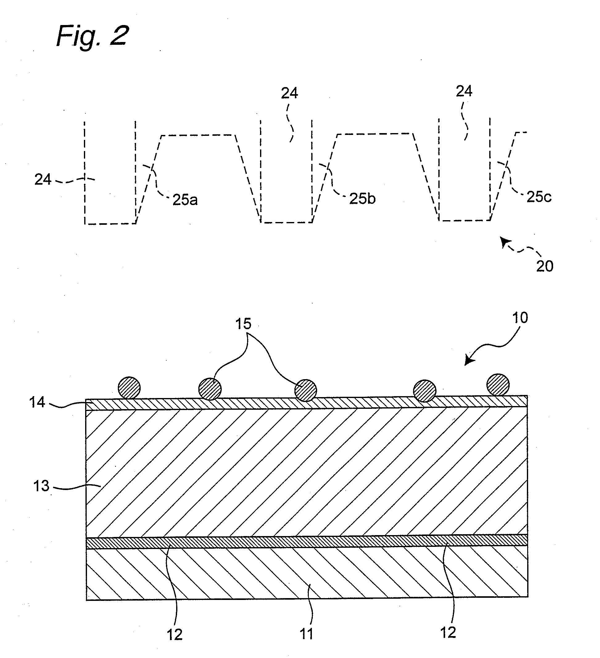 Front panel for plasma display panel and method for producing the same, and plasma display panel