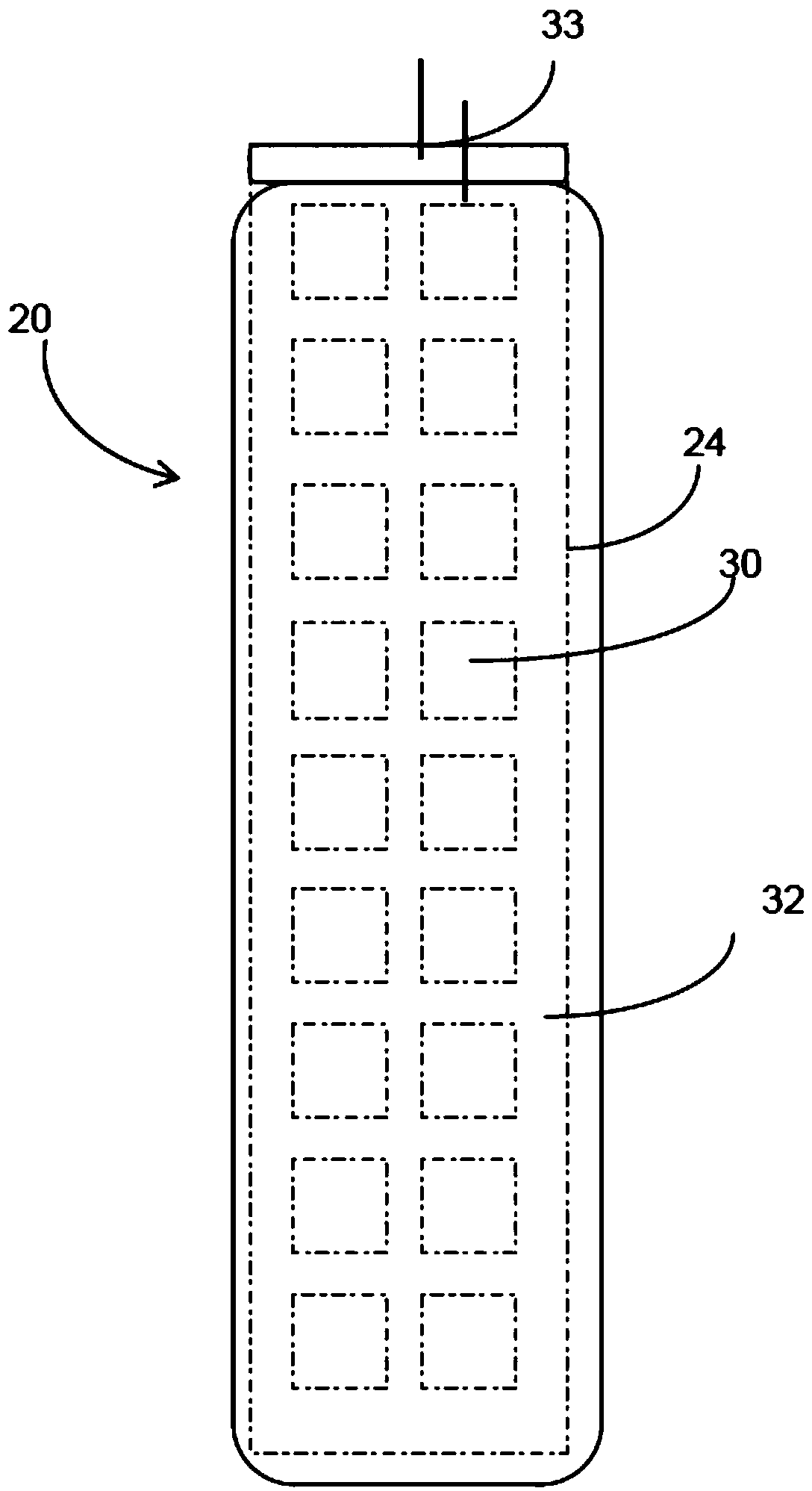 Improved cathode formulation for survivor locator light