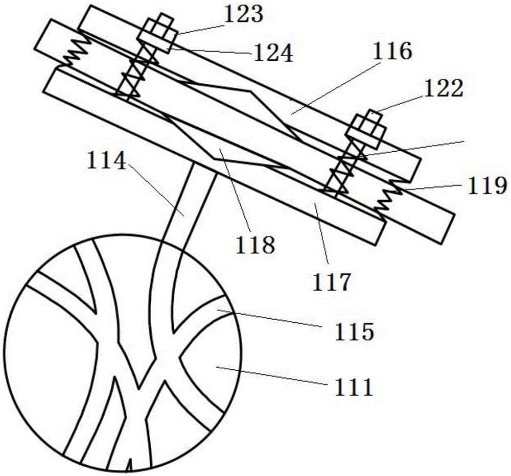 A testing device for polymer material thermal aging and a testing method