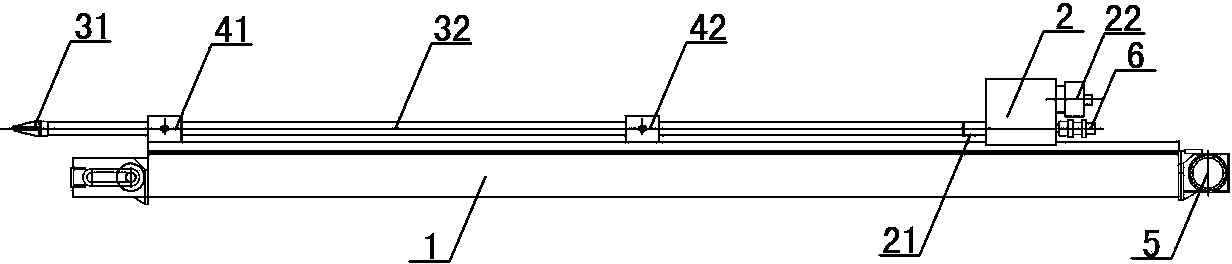 Multi-shaft horizontal rotary jet grouting machine and construction method thereof