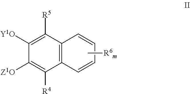 Naphthalene derived chromogenic enzyme substrates