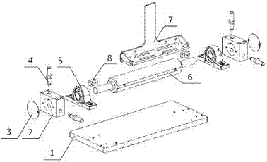 A limit device for a rotary shaft