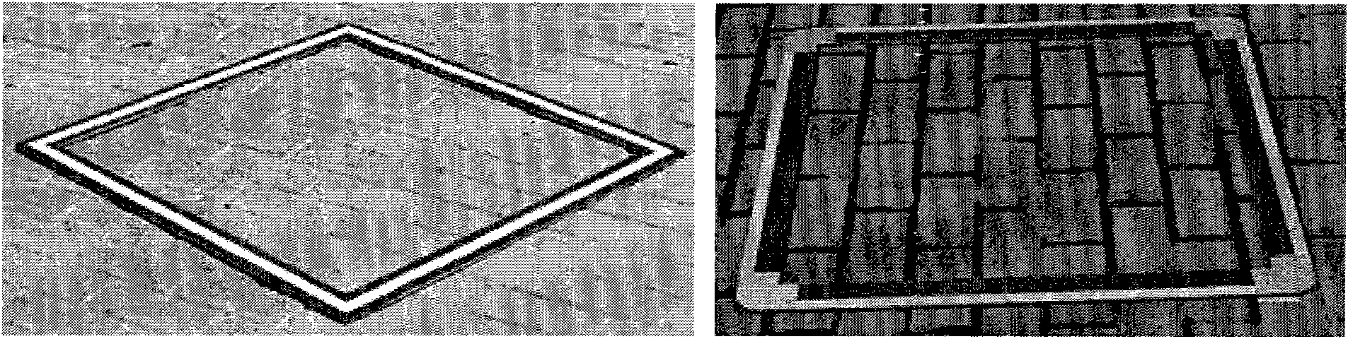 Positioning measurement method based on key point detection of marker