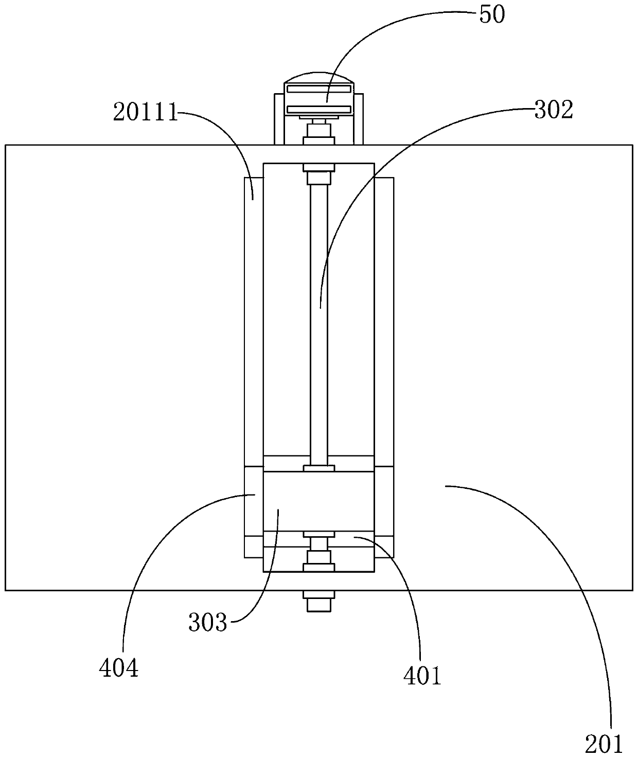 Dust removal device for substation transformer bearing base