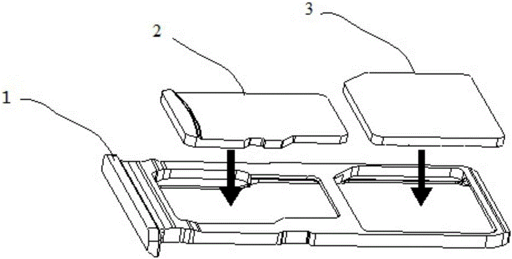 Card support automatic ejection device and electronic equipment