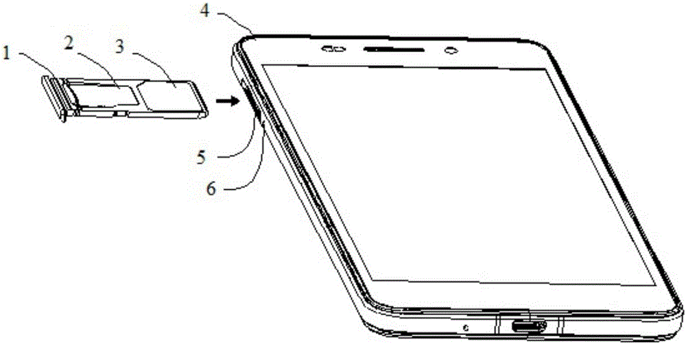 Card support automatic ejection device and electronic equipment