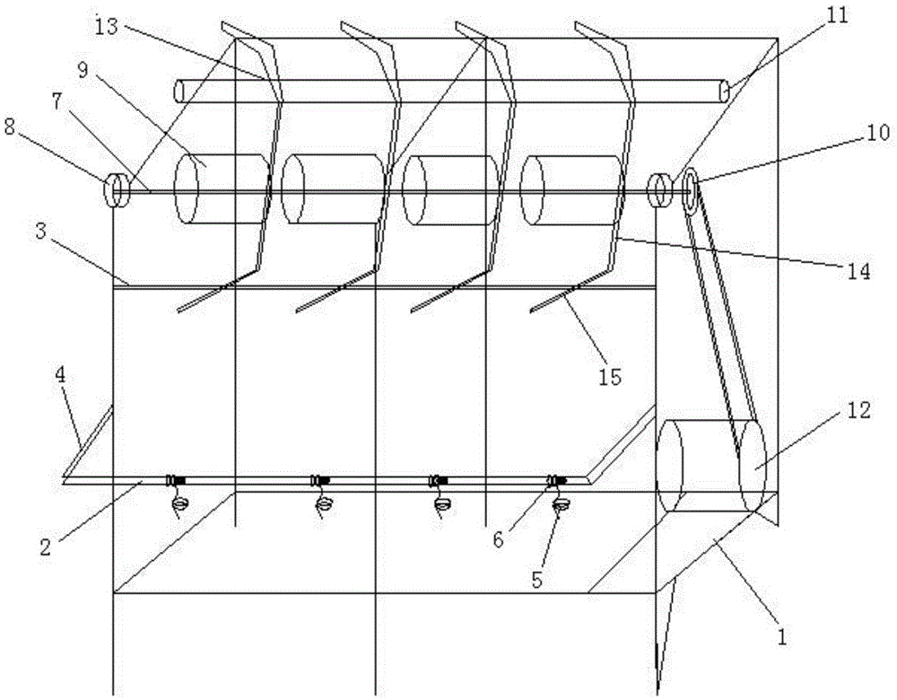 Domestic simple bobbin winder and production method thereof