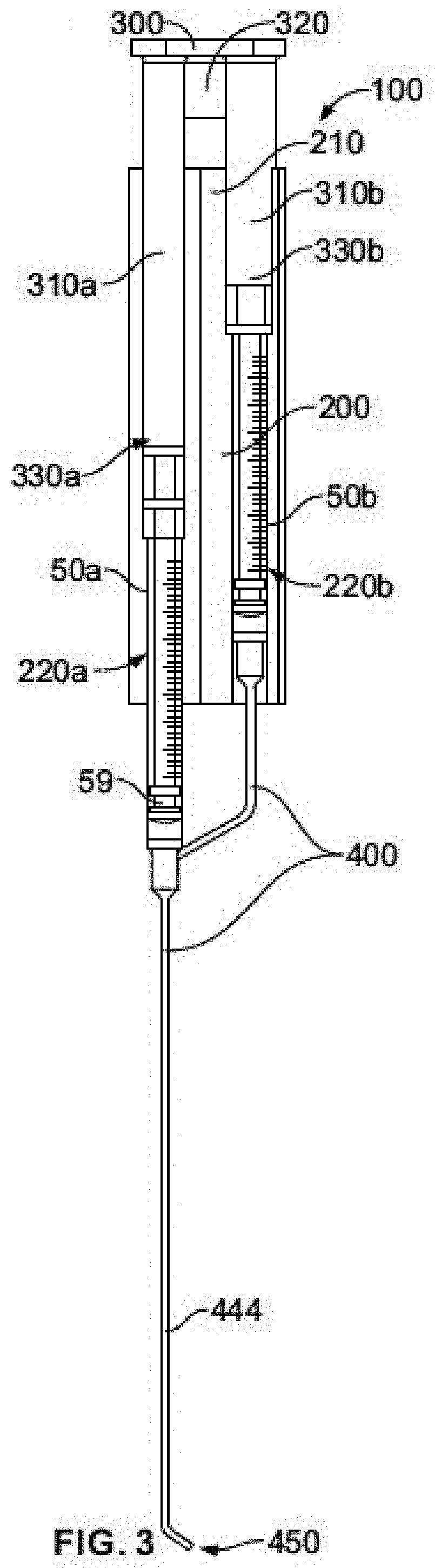 Handheld printer for enhanced mixing and delivery of multi-component polymers/biomaterials