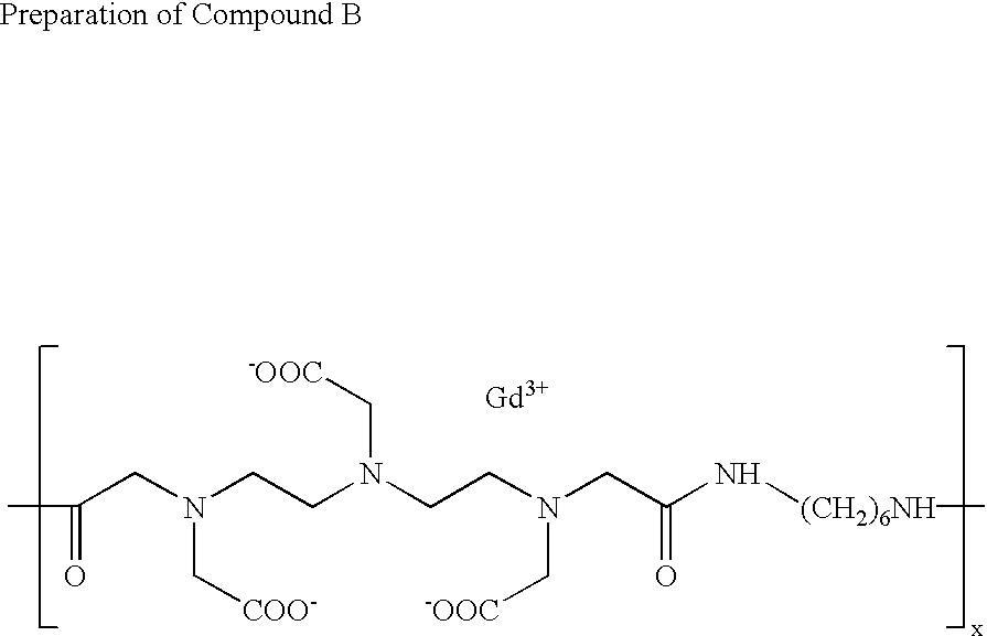 Paramagnetic material-containing magnetic resonance external marker or calibration composition