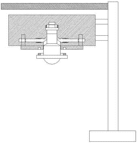 Monitoring camera fixing equipment