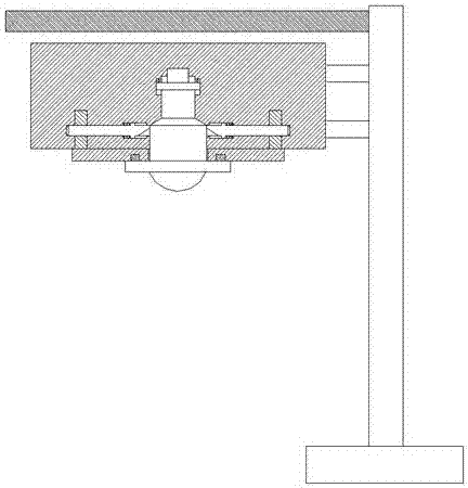 Monitoring camera fixing equipment