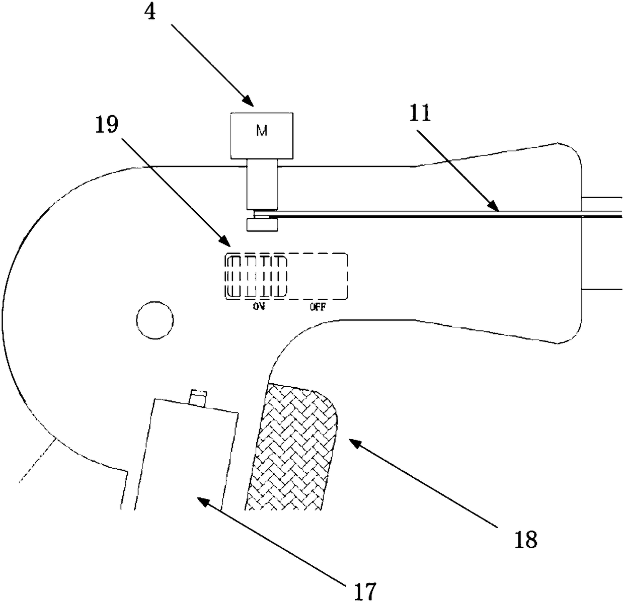 A kind of automatic wire drawing pliers