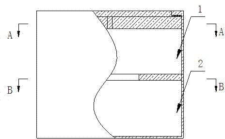 Capacitor interior locating device