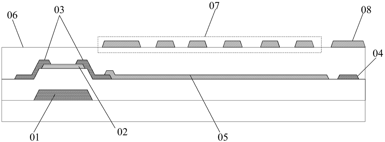 Manufacturing method of array substrate, array substrate and display device