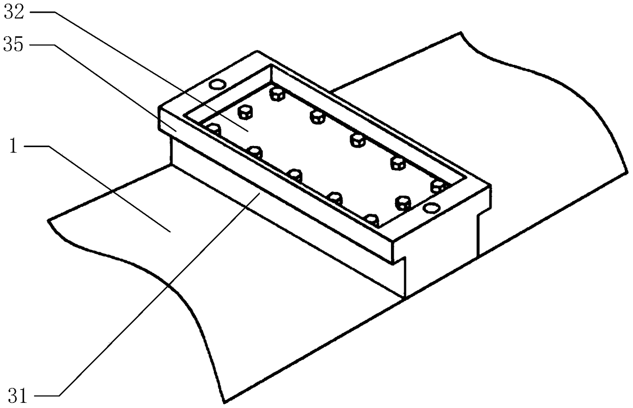 Mask plate pressing device, mask plate installing device and mask plate assembling equipment