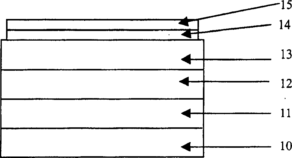 Method for fabricating tube core of light emitting diode in gallium nitride substrate through technique of reverse filling welding