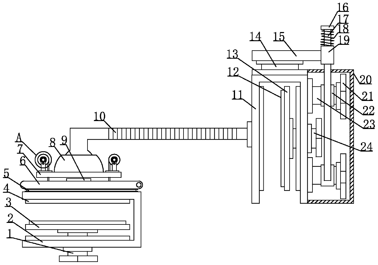 Multifunctional mobile phone support suitable for multiple environments