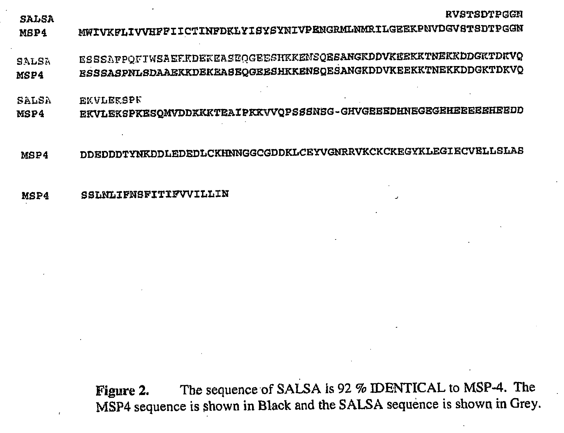 Recombinant Plasmodium Falciparum Merozoite Surface Proteins 4 and 5 and Their Use