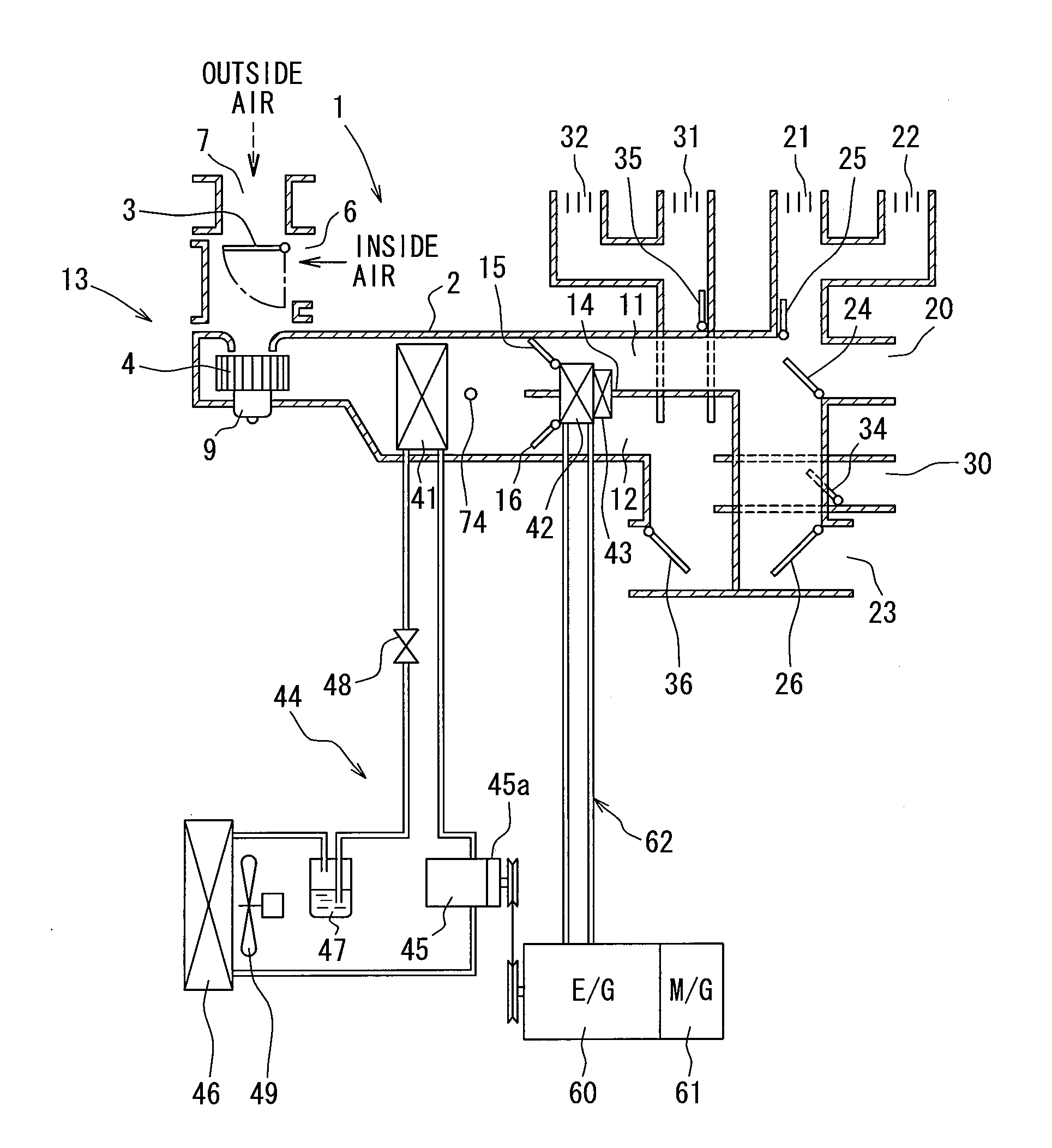 Air-conditioner for vehicle