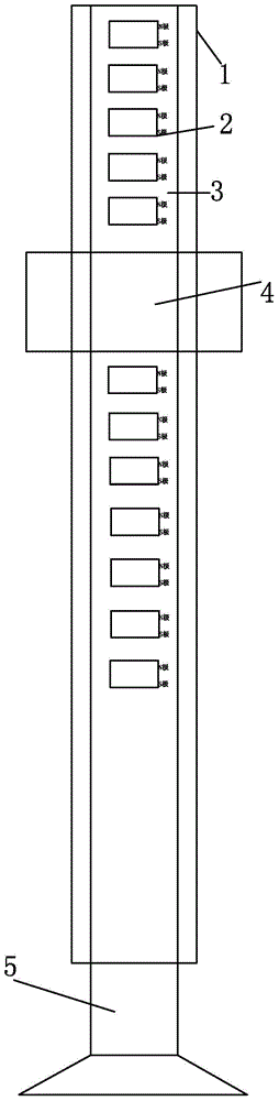 Mega drop entertainment machine driven by linear motor