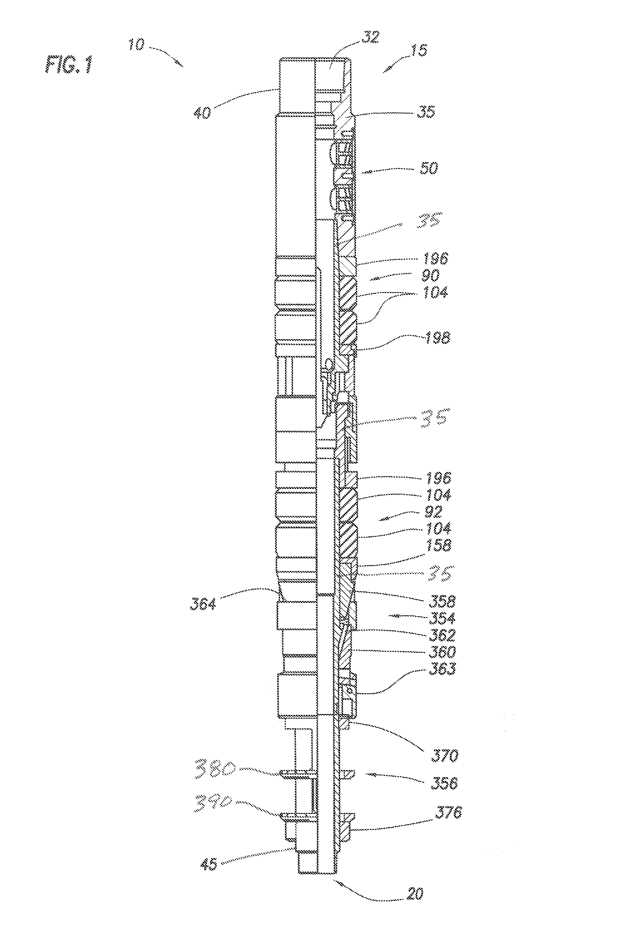 Subterranean well tools having nonmetallic drag block sleeves