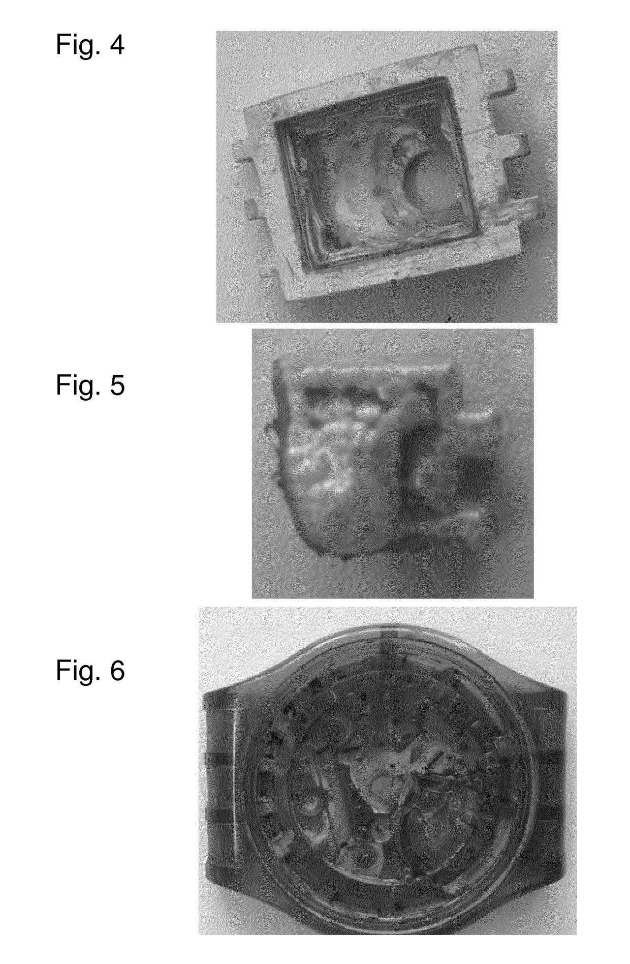 Method for impregnation of a part made of plastic material