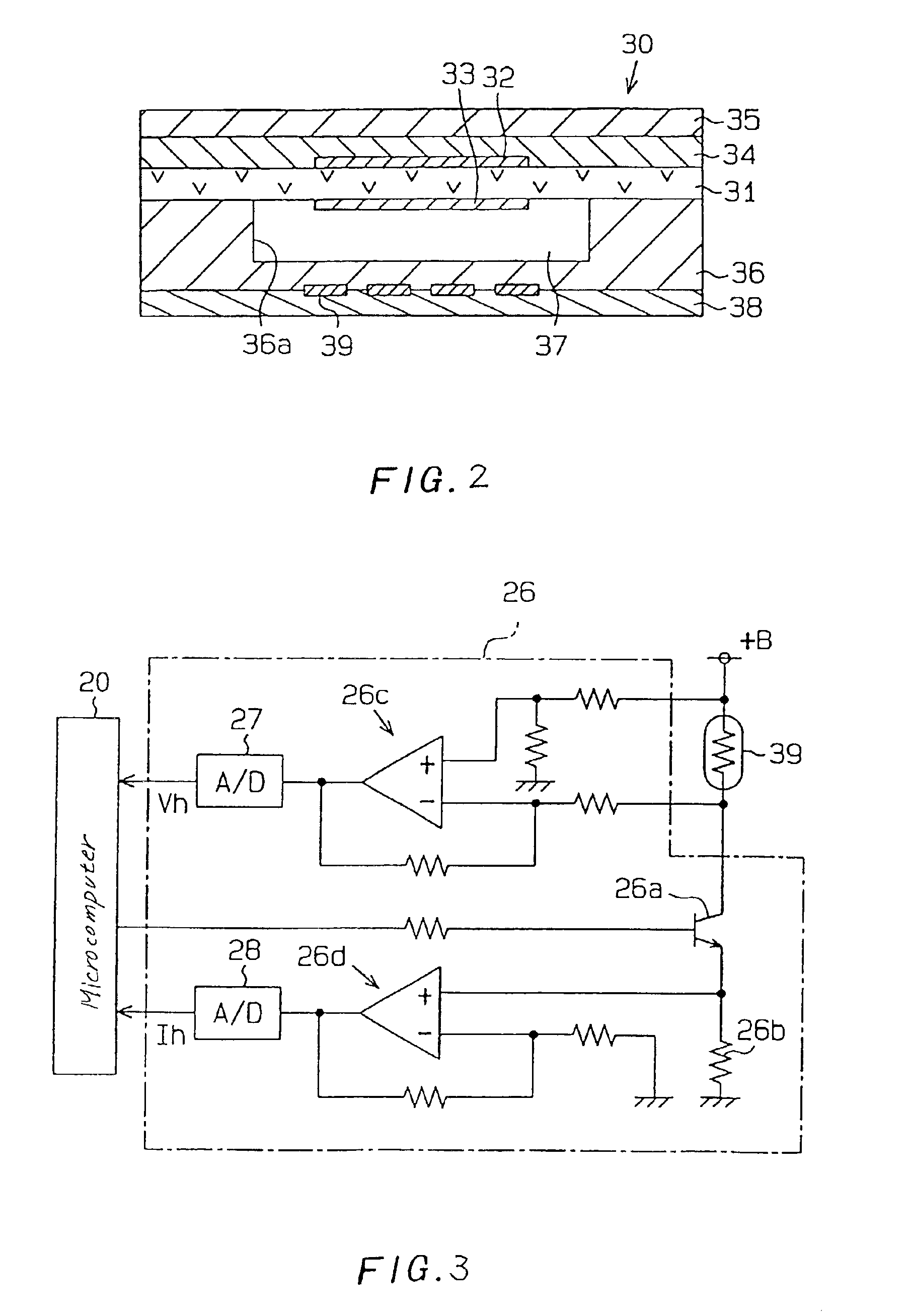 Power supply control system for heater used in gas sensor