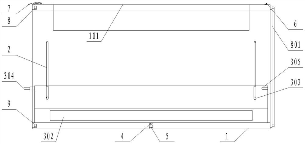 An underground protective device for construction optical cables in traffic engineering