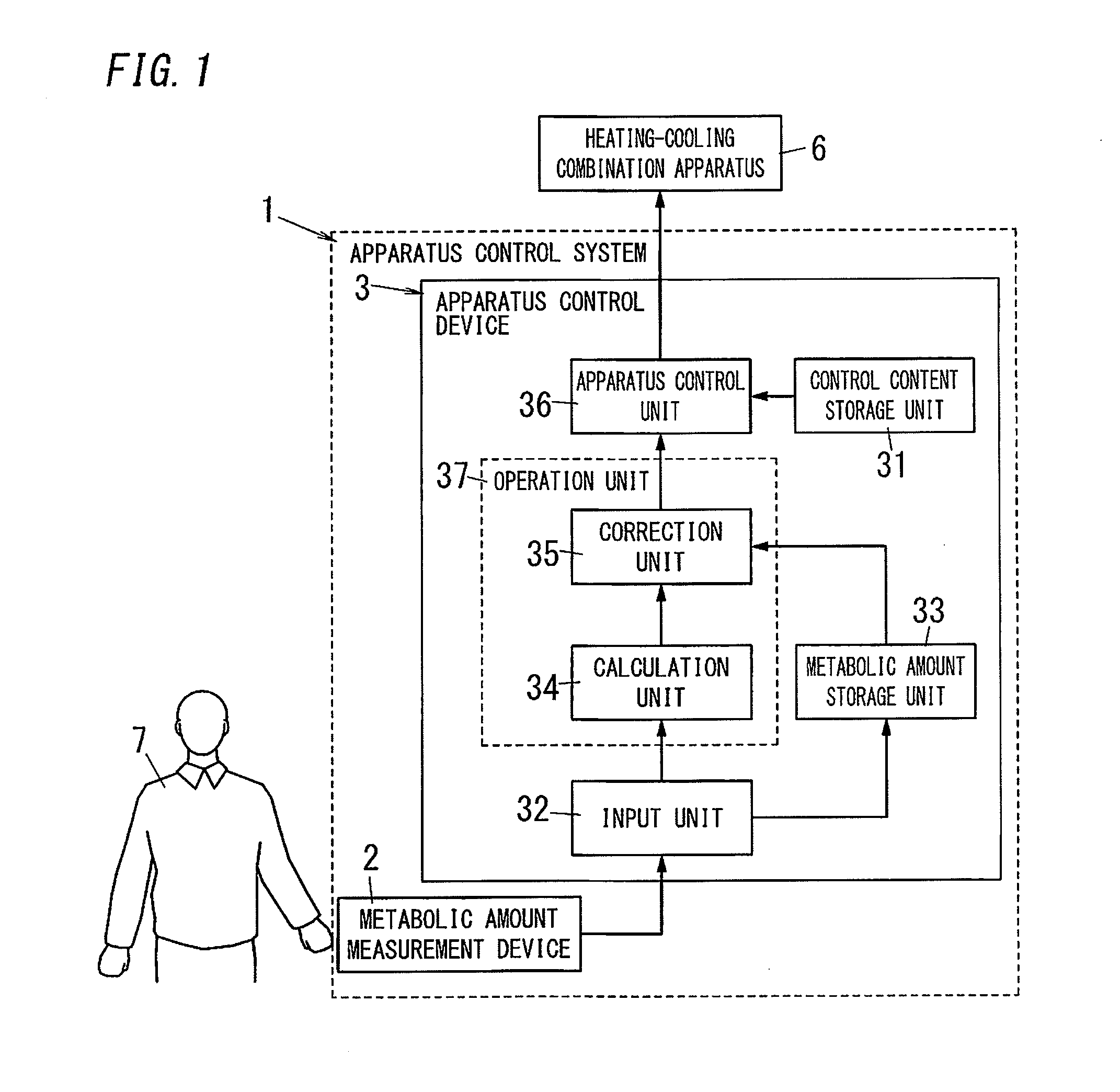 Apparatus control device, apparatus control system, and program