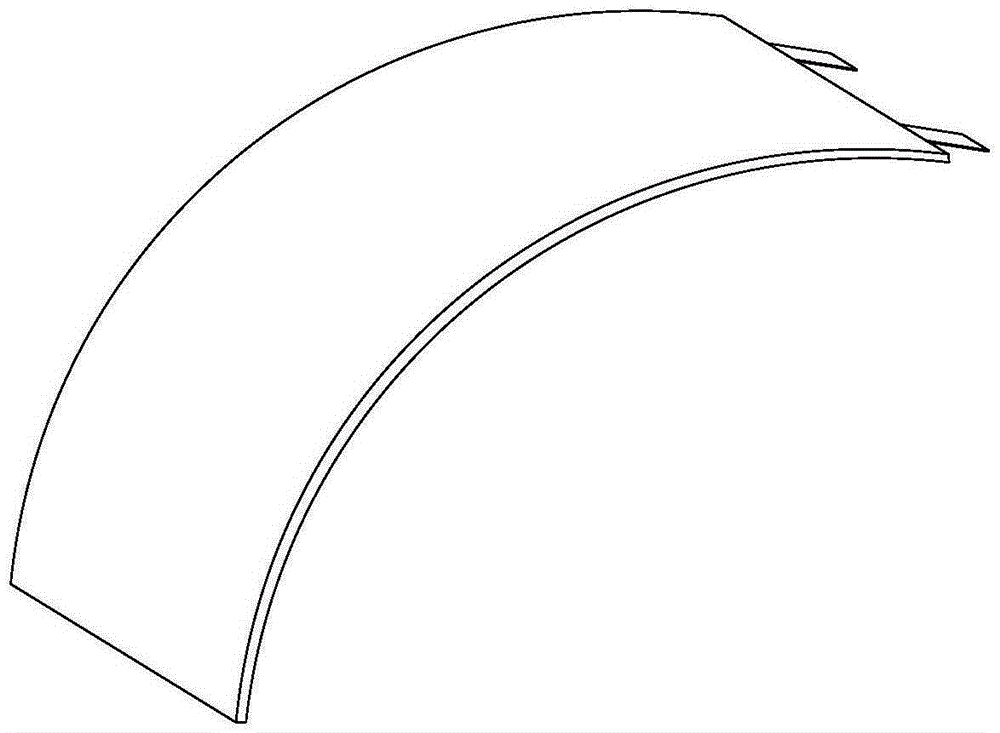 Manufacture method of arc soft-package lithium ion battery