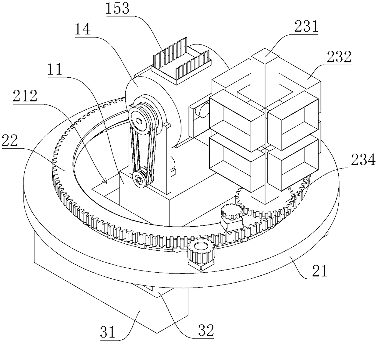 Battery replacing mechanism of shared automobile chassis