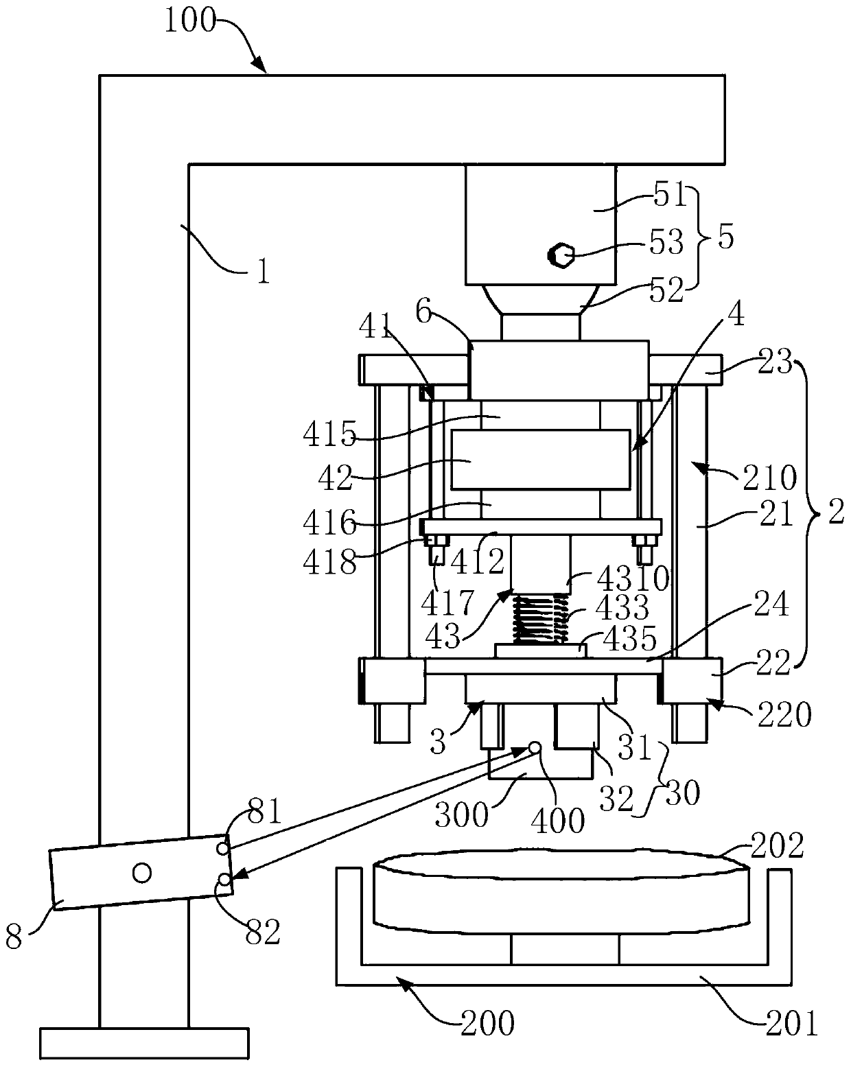 Jig, grinding device and grinding method of sample block