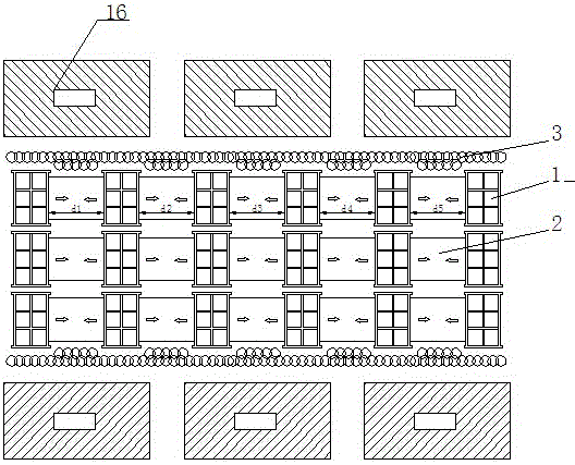 Construction method of caisson in underground space in building-intensive area