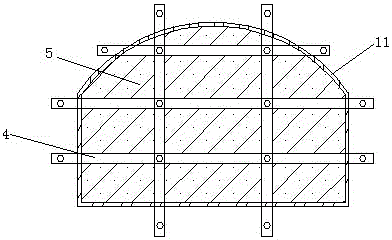 Construction method of caisson in underground space in building-intensive area