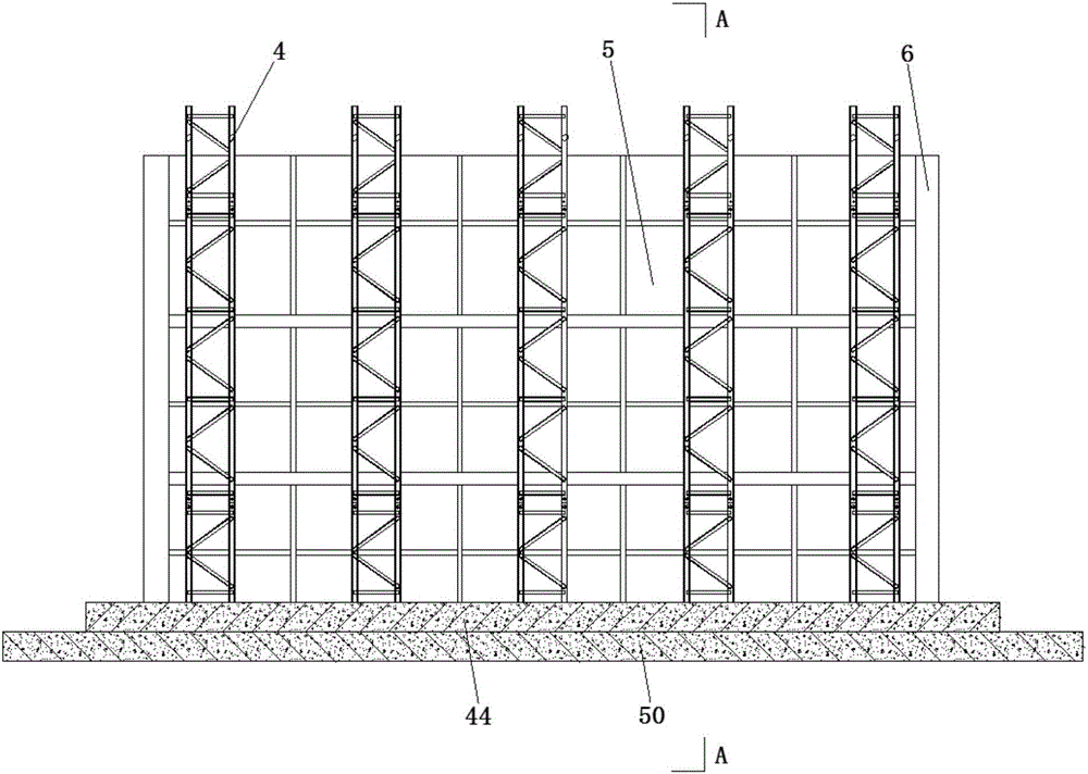 Multiple-opening box type culvert making mold and method for making box type culverts by three-opening box type culvert mold